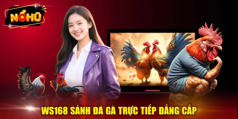 WS168 sảnh đá gà trực tiếp đẳng cấp